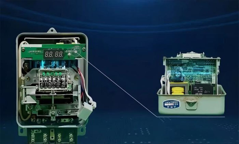 electricity meters. electricity meters.